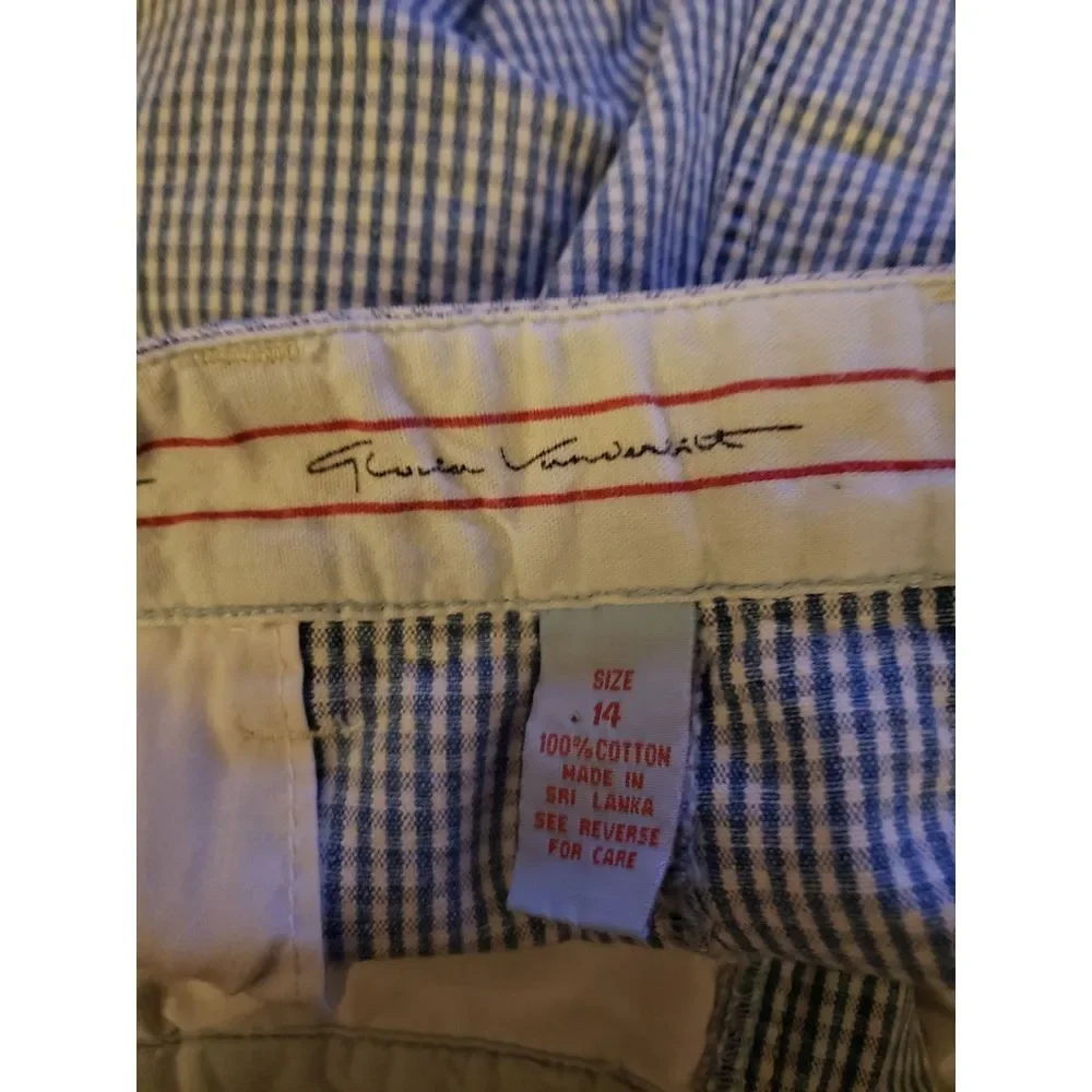 90s Blue Plaid‎ High Rise Shorts